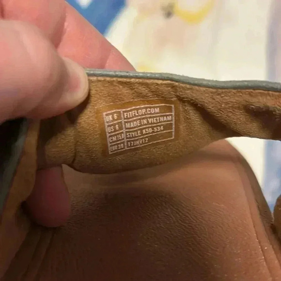 Fitflop Lulu Aztec Stud Suede Sandals - Picture 4 of 7